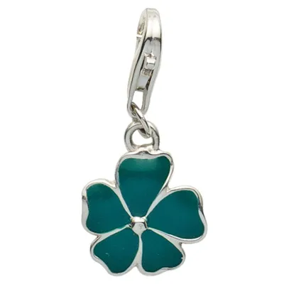 Produktbild von Miamar 22.VX324 Damen Charms Kleeblatt Silber grün