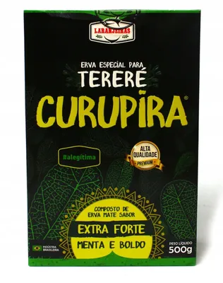 Productafbeelding van Yerba Mate Laranjeiras Terere Curupira Munt en Boldo, 0,5 kg / 500 gram