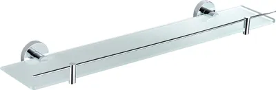 Obrázok produktu pre Slezák-RAV: Sklenená polica s výklopným sifónom 600 mm chróm COLORADO COA0900/60