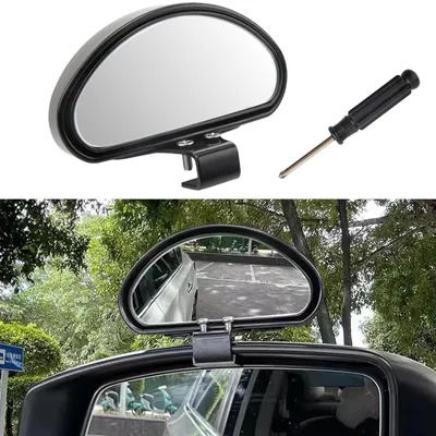 Imagen del producto de Espejo retrovisor convexo para automóvil con ángulo de visión ajustable