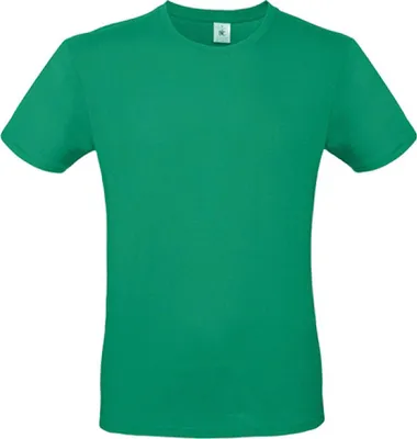 Produktbild von B&C TU01T | Herren T-Shirt E150 / -100  - Farbe: Kelly Green - Größe: S