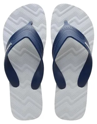 Productafbeelding van Havaianas Track Waves heren slippers, ijsgrijs, maat 41/42 EU
