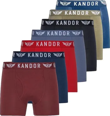 Produktbild von Kandor - "Quinfly" Boxershorts für Herren(7er-Pack) BG1682 (M) (Bunt)