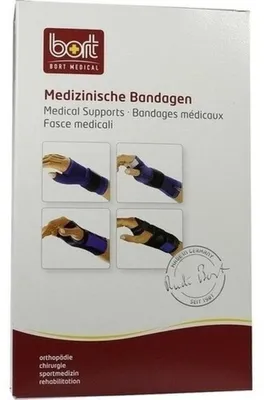 Produktbild von BORT ManuStabil kurz rechts S blau