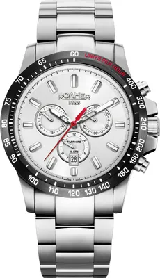 A studio shot of a men's watch.