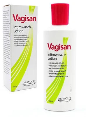 Productafbeelding van Vagisan Intieme Waslotion reinigt bijzonder zacht, 200 ml lotion