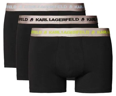 Produktbild von Karl Lagerfeld - Boxershorts für Herren (12er-Pack) NA1174 (Einheitsgröße) (Schwarz)