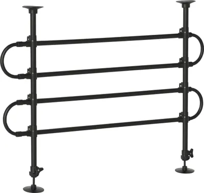 Obrázok produktu pre PawHut Univerzálna mreža pre psov, rozťahovateľná bezpečnostná bariéra pre domáce zvieratá, nastaviteľná šírka: 87-135 cm, výška: 60-105 cm, na univerzálne použitie, z čiernej ocele