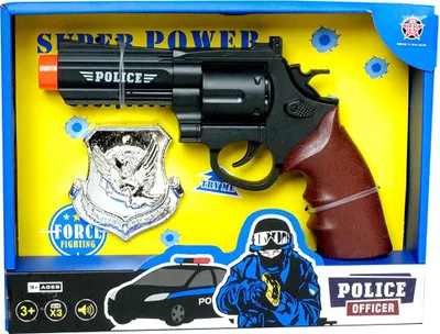 Obrázek produktu pro Policejní pistole s odznakem