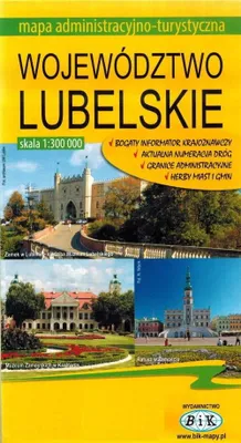 Obrázek produktu pro Lublinské vojvodství 1:300 000. Laminovaná mapa pro úřední a turistické účely. BiK
