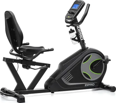 Immagine prodotto di Zipro Glow recumbent bike | ergometro recumbent per l'allenamento a casa | cyclette con 8 livelli di resistenza | cyclette Bluetooth, bicicletta