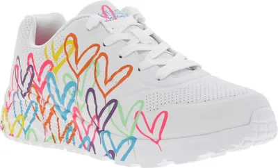Produktbild von Skechers Jgoldcrown: Uno Lite  Sneakers Laag - Wit - Maat 38