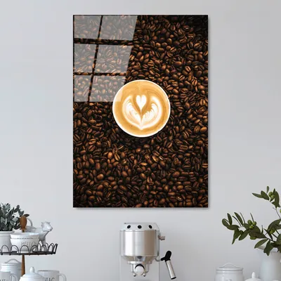 Produktbild von Wallity, UV-410 50 x 70, Dekorative Malerei aus gehärtetem Glas, 100 % gehärtetes Glas, Mehrfarbig, 50 x 70 cm