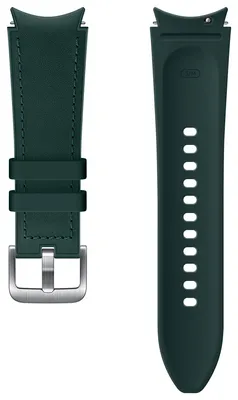 Image de Samsung ET-SHR88SGEGEU Samsung Hybrid Leather Band (20 mm, S/M) Green Nouveau