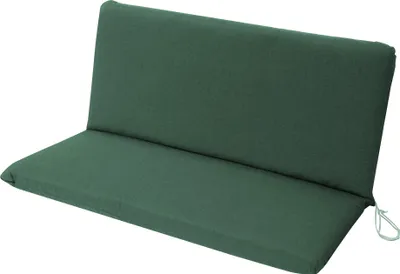 Produktbild von TPFGarden AUFLAGE Oxford - Bankauflage 2-sitzer, dunkelgrün. Materialzusammensetzung Bezug: 70% Baumwolle, 30% Polyester. BxTxH: 98x88x7 cm