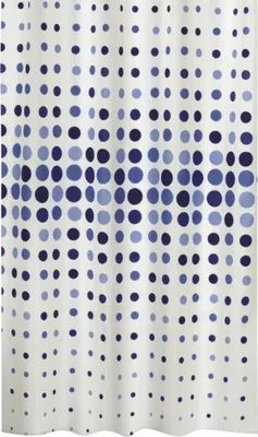 Obrázek produktu pro Koupelnový závěs - 180x200 cm - Modrá