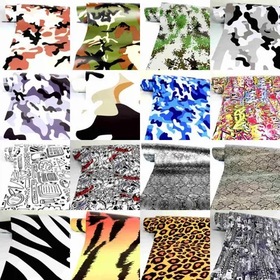 Produktbild von (9,40€/m²) Rapid Teck® Stickerbomb Camouflage PIXEL