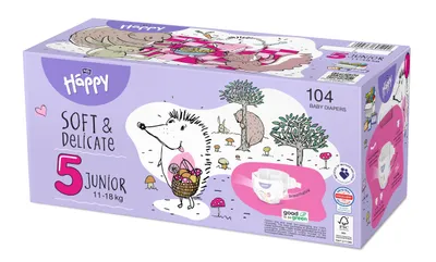 Produktbild von BELLA Baby Happy Junior Box (104 ks)
