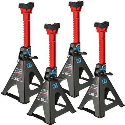 Produktbild von STIX 2 Paar (4 Stuck) Unterstellbocke, Tragkraft 6T, JS-6T, Sicherungsstift