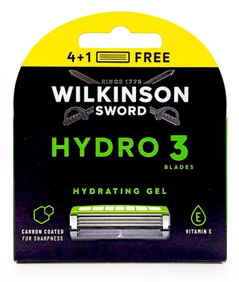 Produktbild von Wilkinson Hydro 3 Hydrating Gel Rasierklingen, 5er Pack
