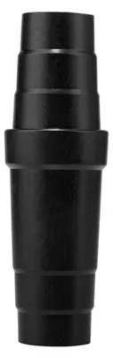Staubsauger-Schlauchadapter aus ABS, universell, schwarz
