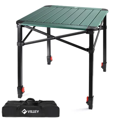 Produktbild von VILLEY Aluminium Klapptisch mit Tragetasche, 52 * 52 * 65cm