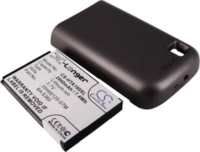 Produktbild von TECHTEK Akku Kompatibel mit [HTC] A3288, CLIC100, Tatto Ersetzt 35H00125-07M, für BA S360, für TOPA160