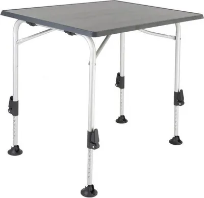 Image de Table de camping Famanu, aluminium, noire