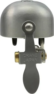 Produktbild von Fahrradklingel - E-Ne-Klemme - Bandhalterung - Silber - Crane Bell
