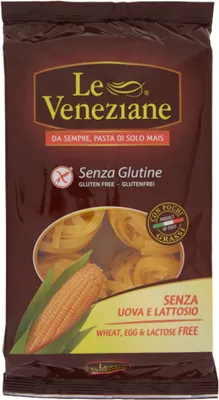 Image de Fettuccine à la maïs, sans gluten, 250 g, marque Le Veneziane