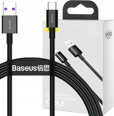 Immagine prodotto di Kabel Usb Do Usb-C Baseus Serie Superior, 66W, 1M (Czarny)