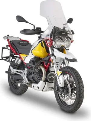 Obrázek produktu pro Givi Win štít D8203STG - transparentní, 528 mm x 460 mm s ABE pro Moto Guzzi V85 TT (19>22)