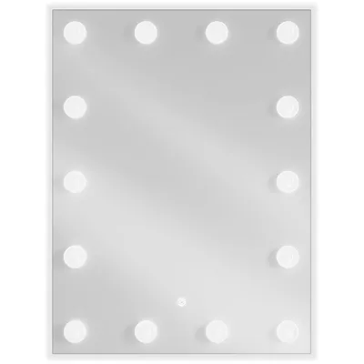Obrázok produktu pre Mexen Dona kúpeľňové zrkadlo s podsvietením 60 x 80 cm, LED 6000K, ochrana proti zahmleniu - 9818-060-080-611-00
