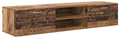 Image de Armoire en bois vidaXL, 150 x 39 x 30 cm, en bois massif et panneaux de particules