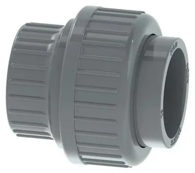 Imagen del producto de Conector de transición Georg Fischer GF, PVC-U/EPDM, diámetro 50 x 6/4" (rosca interior), 1 unidad.