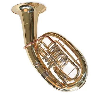 Produktbild von Karl Glaser Bb Euphonium (Bariton) 4 Zylinder Dreh Ventile Kugelgelenke Goldmessing