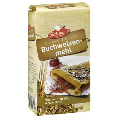 Produktbild von Küchenmeister pohánková múka jemná a univerzálna 500g