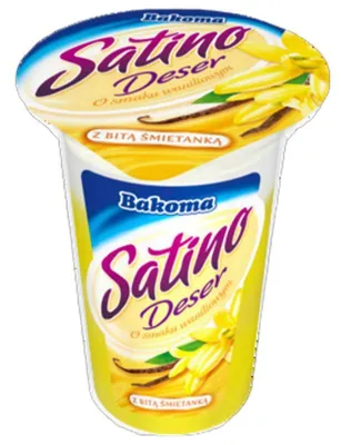 Obrázek produktu pro Satino dezert s vanilkovou příchutí a šlehačkou 170 g