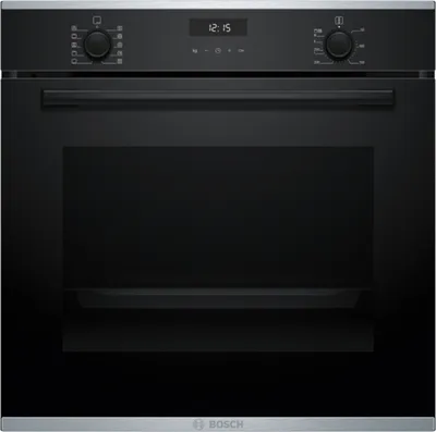 Bosch Serie 6 FullHouse HBG237BB3 Einbau-Backofen, 60 x 60 cm, Schwarz