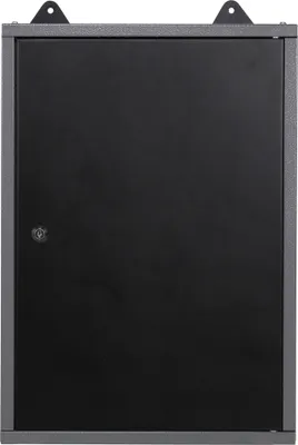 Produktbild von Werkzeugschrank Metall 42x60x20 cm (B x H x T) abschließbar mit Lochwand dunkelgrau