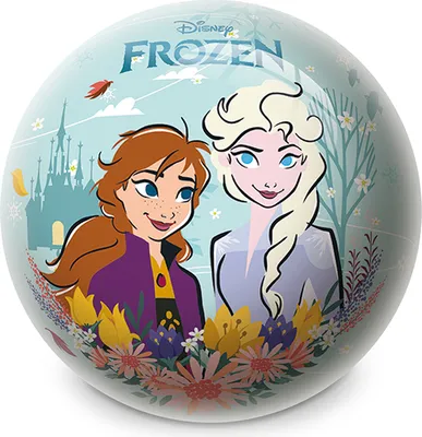 Immagine prodotto di Palla di gomma organica MONDO per bambini 230 mm - Frozen