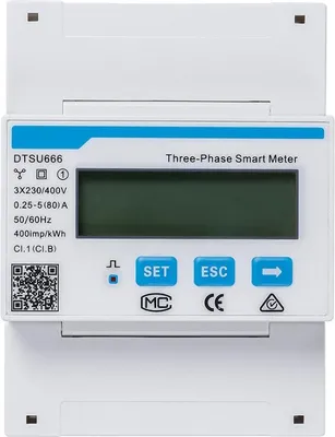 Produktbild von Sungrow Smart Power Sensor Stromsensor 3PH Smartmeter Stromzähler DTSU666 H 80A