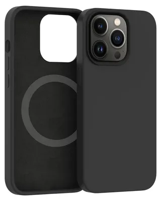 Produktbild von ER POWER Silikonový kryt CARNEVAL SNAP pro iPhone 14 Pro s MagSafe - Černá