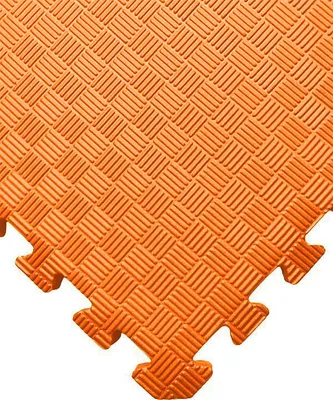 Obrázek produktu pro TATAMI-TAEKWONDO PUZZLE - Jednobarevná - 100x100x1,0 cm- podložka na cvičení oranžová