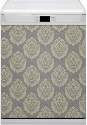 Obrázek produktu pro Magnet na myčku nádobí Omyvatelný 60x80 cm Magnet na myčku nádobí Magnetická podložka dekor - vzor Adamasque