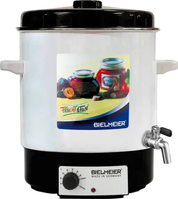 Produktbild von BIELMEIER Einkochautomat einwecken Emaille 29 Liter 2000 W Auslaufhahn BHG 680.2