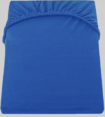 Produktbild von Smukee Jersey Spannbettlaken mit Gummizug 160x200 cm Dunkelblau