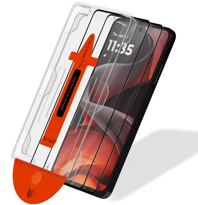 Produktbild von 2-Pack Motorola Moto G15 Displayschutzfolie - Gehärtetes Glas | [Automatische Installation] - Blasenfrei