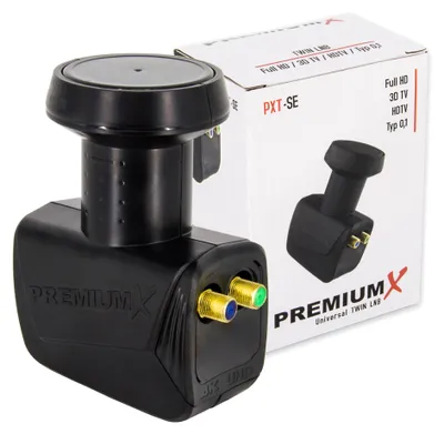 Produktbild von PremiumX Twin LNB PXT-SE DVB-S2 HDTV SAT für 2 Teilnehmer
