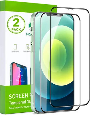 Produktbild von 2x iPhone 13 Pro Max 6,7 3D Schutzglas 9H Schwarzer Rand